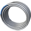 TUBE PER BLEU PREGAINE PRE-ISOLE - ISOLANT 9mm GRIS image 0