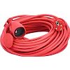 RALLONGE  2P+T 16A 230V H05VV-F 3G1,5 - IP20 - ROUGE image 0