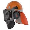 Casque de travail forestier avec couvre-gorge et cape solaire EVOGuard M3 image 1