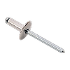 Sachet - Rivets tête large - Aluminium image 1