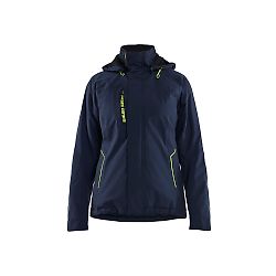 Marine foncé/Jaune fluo L image