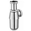 Siphon lavabo standard métal avec tubulure image 1
