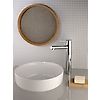 Mitigeur lavabo haut Vidage clic clac métal image 1