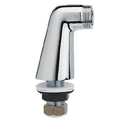 Raccord colonnette Luxe - chrome - 20x15mm - La paire image