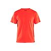 T-shirt de travail haute visibilité anti-UV 3331 - Rouge image 0