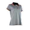 Polo de travail maille piquée MC femme LAURIE - GRIS image 0