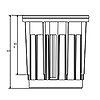 Rehausse pour plots réglable - Arkimede image 2