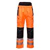 Pantalon extrême haute visibilité PW3 Orange/Noir image 1