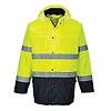 Veste de pluie HV bicolore Jaune/Marine image 1