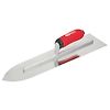 Platoir flamand pointu - lame inox - manche bi-composant - dim. 110x90x455 mm image 0