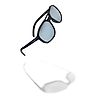Lunettes de soleil lifestyle monture noire oculaire PC ALTUS image 2