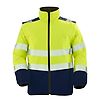 BLOUSON MORVAN JAUNE FLUO/BLEU MARINE image 5