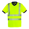 T-shirt manches courtes de travail YARD - Jaune Fluo image 4