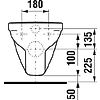Cuvette WC suspendue Ancoswing - nue image 3