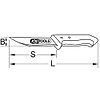 Couteau BRONZEplus lame 30mm image 1