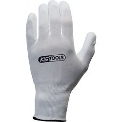 Gants microfibre blancs (Lot de 12 paires) image