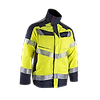 Veste de travail multirisque HV CESIUM - JAUNE FLUO/MARINE image 0