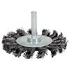 Brosse circulaire acier torsadé 0,5 mm, Ø 75 mm image 0