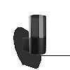 Applique murale ronde HELIOS E27 (sans ampoule LED 12W max) IP44 - Noir image 0