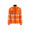 Veste de travail polaire haute visibilité 4833 - Orange fluo image 0