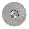 Vis à métaux tête fraisée six pans creux - Inox A2 image 2