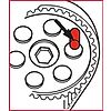 Jeu d'outils de calage moteur - PSA (HPi/HDi) image 3