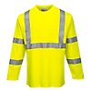 T-shirt à manches longues haute visibilité FR Jaune image 0