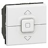 Interrupteur volet roulant Mosaic - Blanc image 0