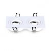 Support de spot blanc mât 175 x 93mm - collerette déclipsable image 3