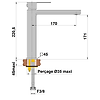 Mitigeur lavabo semi haut PLAZA image 1