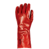 Lot de 10 paires de gants Manutention rouge enduction PVC - sur support tricot - 36 cm image 2