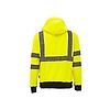 Sweat de travail haute visibilité avec zip MELODY - Jaune Fluo image 46