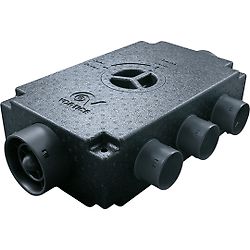 Caisson plénum répartiteur isolé en PPE insufflation image