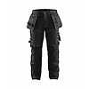 Pantalon de travail artisan stretch - Noir image 0