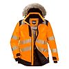 Parka d'hiver haute visibilité PW3 Orange/Noir image 5