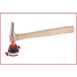 Marteau à rétreindre - tête ronde/pointue image