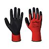Gants PU Rouge/noir image 0