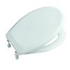 Abattant WC double Victoria - résine thermodur blanc image 0