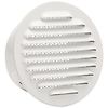 Grille d'aération ronde à encastrer - Brochable - Aluminium image 0