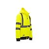 Sweat de travail haute visibilité avec zip MELODY - Jaune Fluo image 48