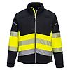 Veste Softshell PW3 Haute Visibilité Classe 1 Noir/Jaune image 3
