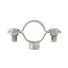 Colliers de plomberie simples standards acier zingué embase M7 X 150 CS image 0