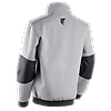 Pull de travail col haut zippé ORCKA - Gris Chiné image 10