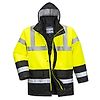 Parka HV Bicolore Jaune/Noir image 4