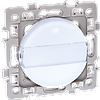 Interrupteur poussoir à fermeture avec porte-étiquette - SQUARE image 0
