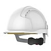 Casque de sécurité crémaillère non-ventilé à micro visière EVOLite image 0