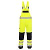 Cotte à bretelle Hivis multirisques Jaune/Marine image 1