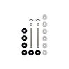 Boite de 12 - Kit de fixation pour chasses d'eau image 1