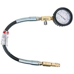 Manomètre avec flexible, 0-100 psi, Ø 70 mm image