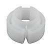 Clip de déverrouillage PVC blanc, 7/8" image 5